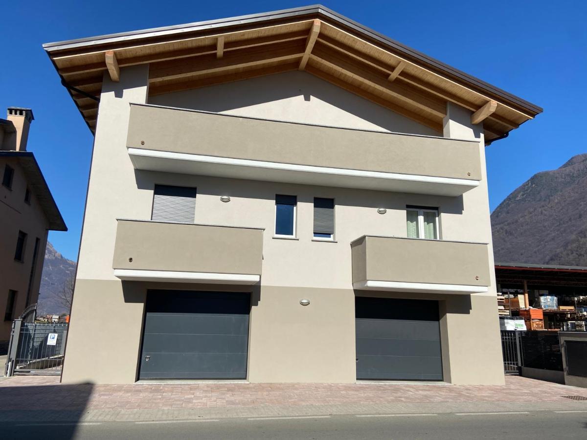 Ferienwohnung Attico Bella Vista Dubino Exterior foto